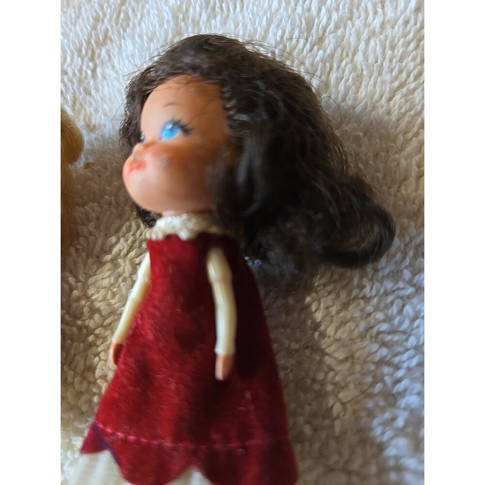 Vintage Mattel LITTLES Mini BELINDA & Mother Dolls (R) - Picture 2 of 4